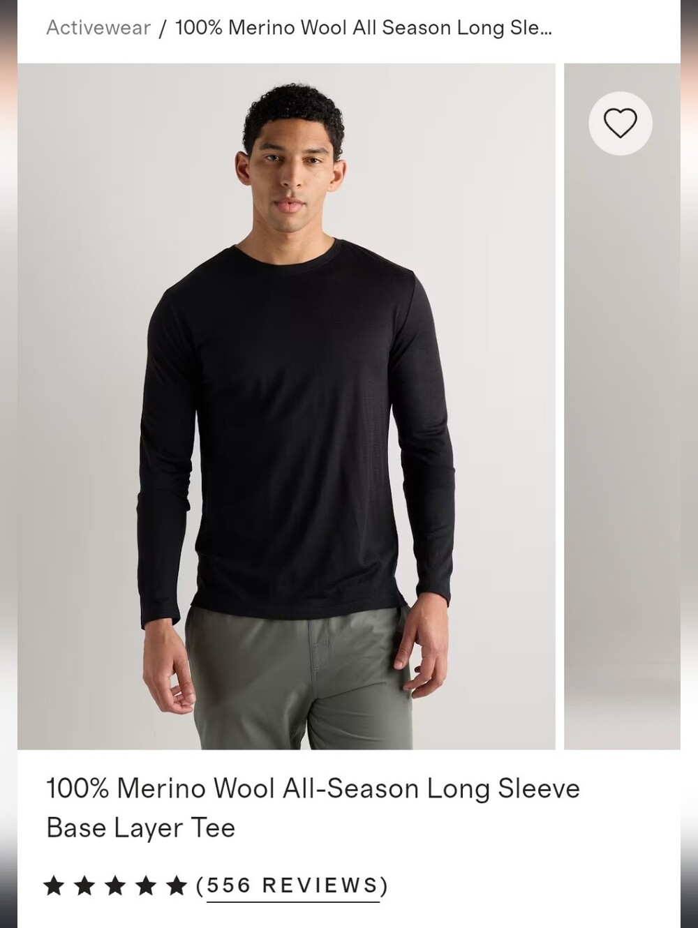 Quince Merino Wool Men's Long Sleeve Shirt Size S - Lot Of 2